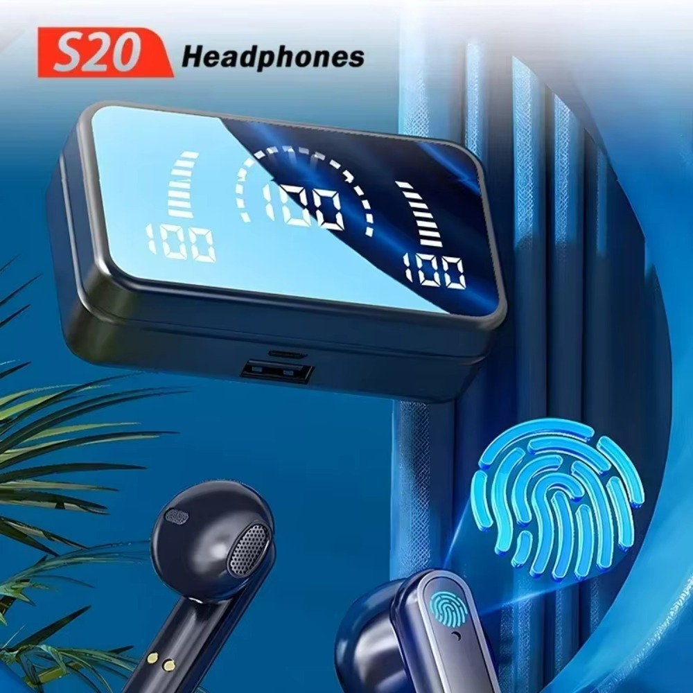 QCY TWS S20 Earphone Bluetooth - Phone Cases ulasan dan harga