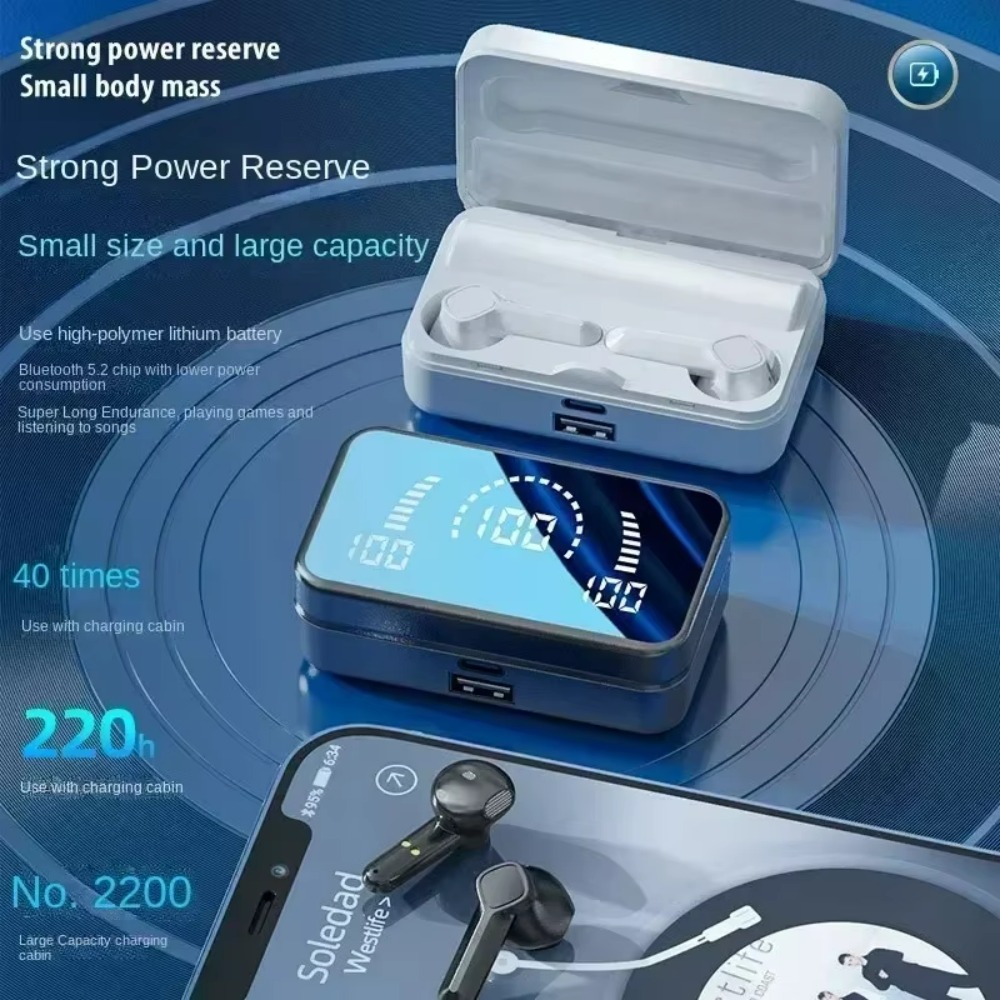 QCY TWS S20 Earphone Bluetooth - Phone Cases ulasan dan harga