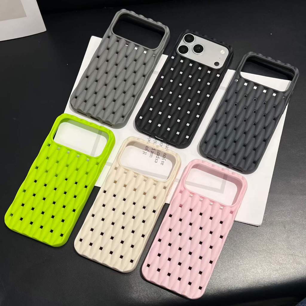 For 15 16 17 Pro Max  Breathab - Heat Dissipation Mesh Breathable Case ulasan dan harga