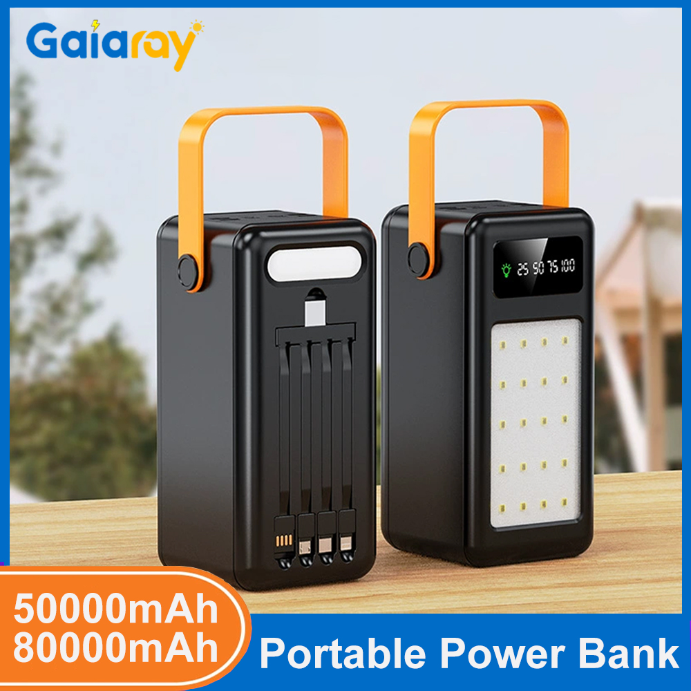 50000mAh 80000mAh Portable Pow - Power Banks ulasan dan harga