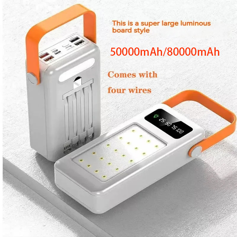 50000mAh 80000mAh Portable Pow - Power Banks ulasan dan harga