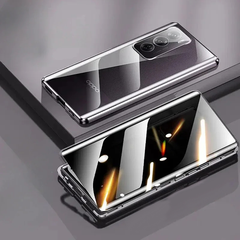 Anti Peeping Spy Case For OPPO - Anti Spy Privacy Glass Case ulasan dan harga