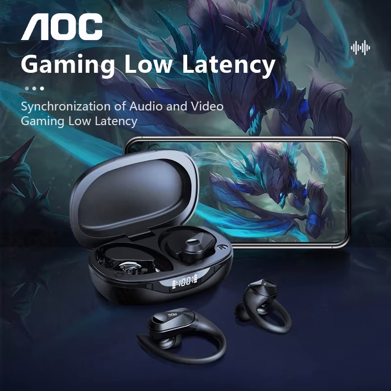 Choice AOC Sports Headset Wire - Earphones ulasan dan harga