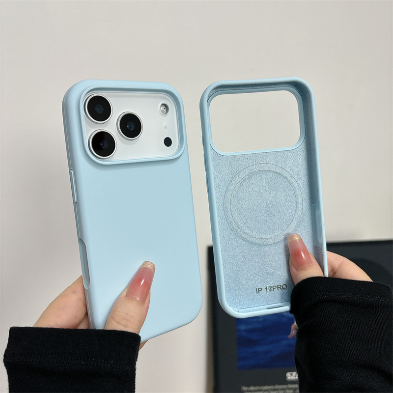 Magnetic Liquid Silicone Case  - Liquid Silicone Magnetic Phone Case ulasan dan harga