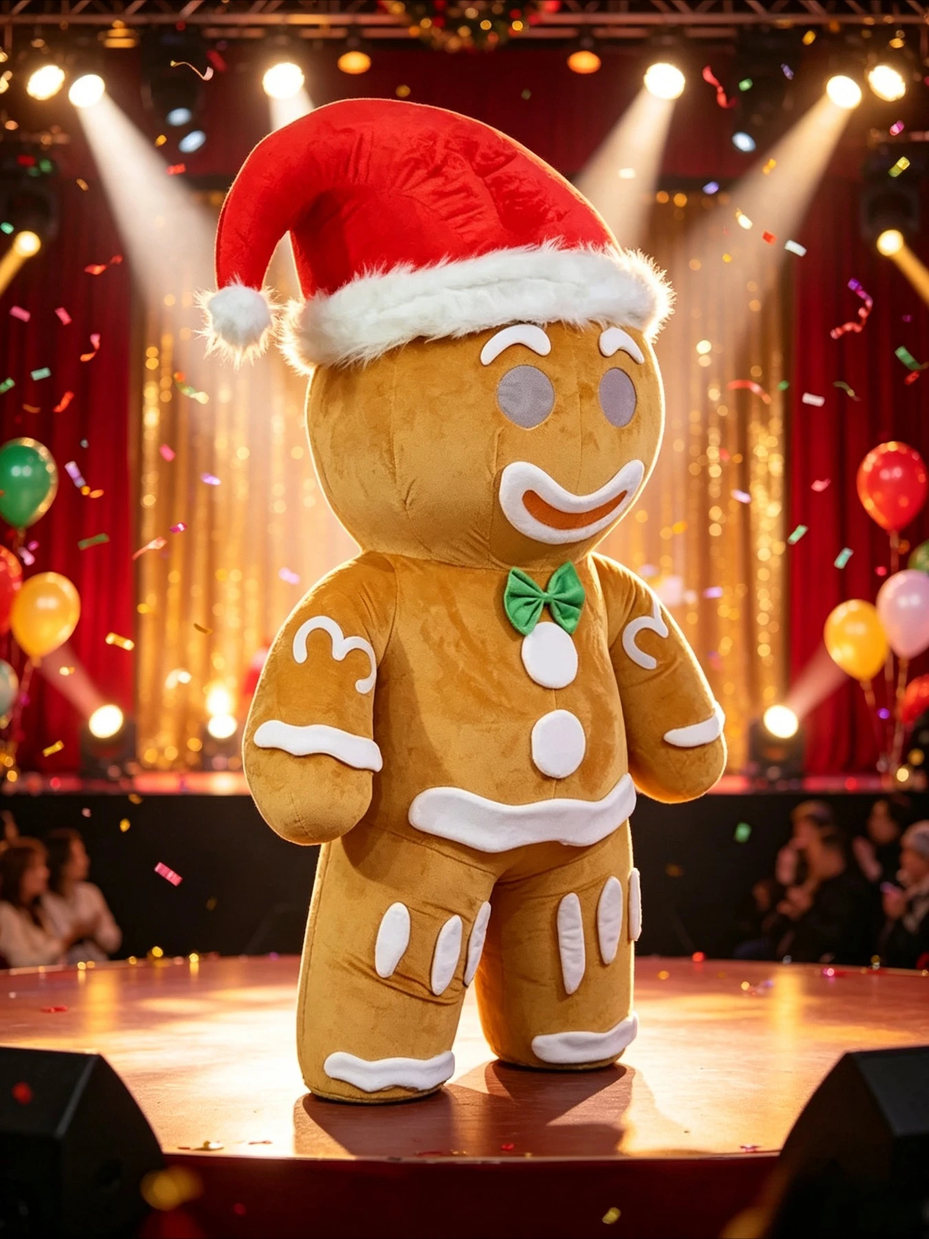 Inflatable Gingerbread Man Cos - Chargers ulasan dan harga