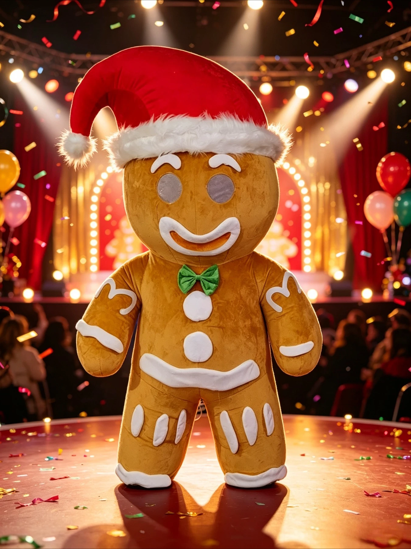 Inflatable Gingerbread Man Cos - Chargers ulasan dan harga