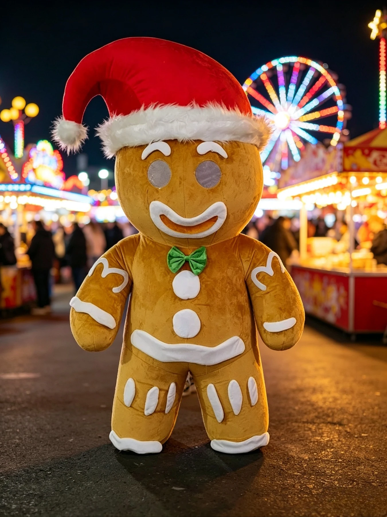 Inflatable Gingerbread Man Cos - Chargers ulasan dan harga