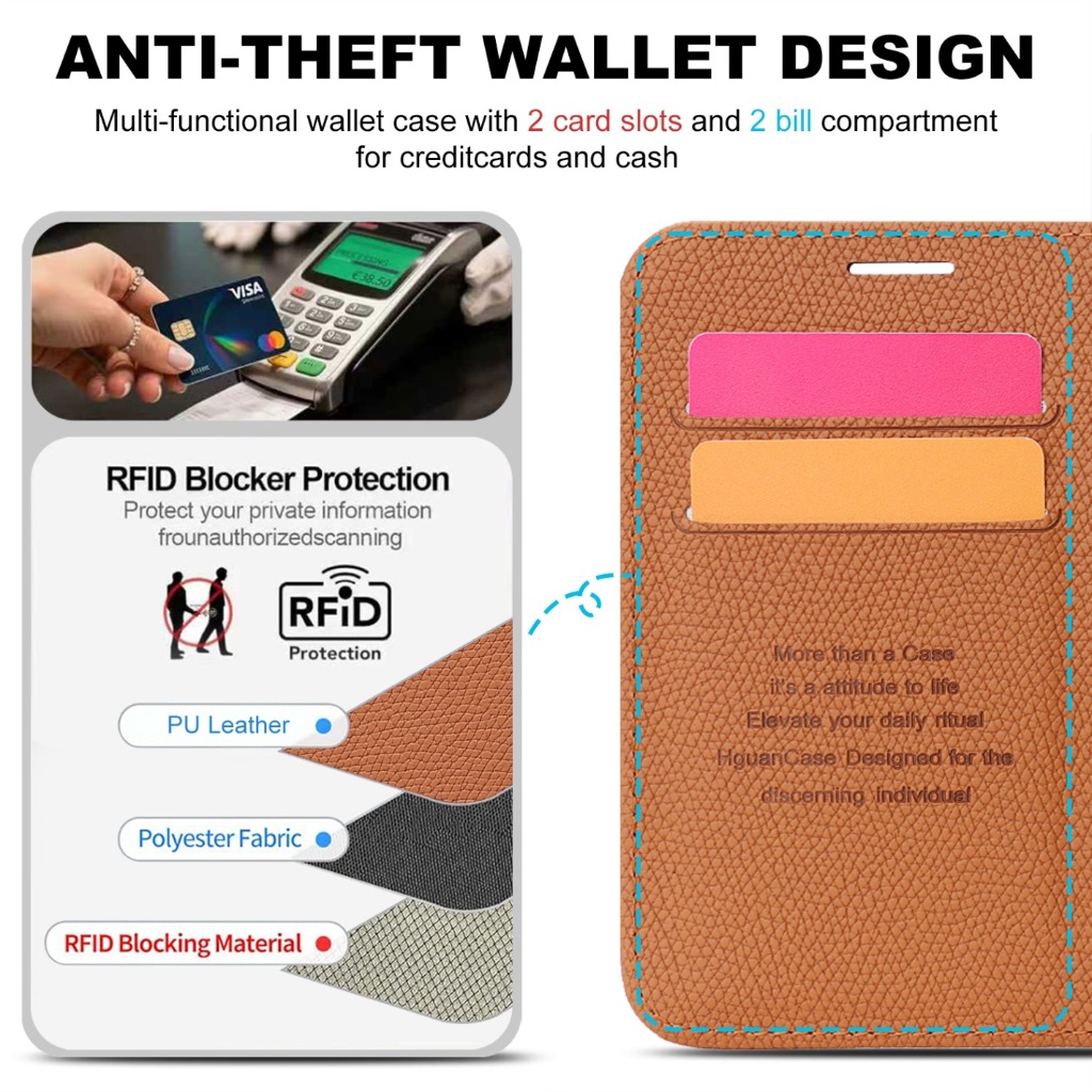 2in1 Detachable Wallet Phone C - Leather Wallet Card Holder Phone Cover ulasan dan harga