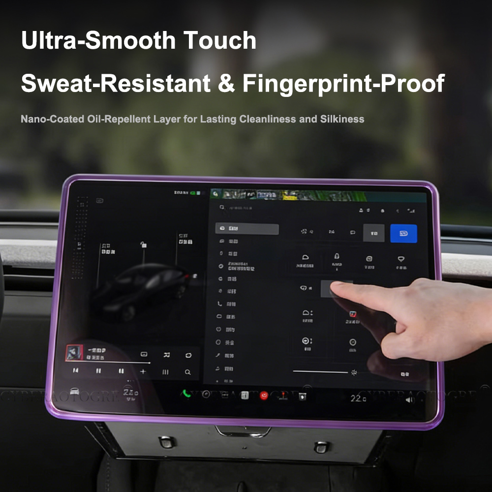 For Tesla Model Y Juniper 2026 - Matte Anti Glare Screen Protector ulasan dan harga
