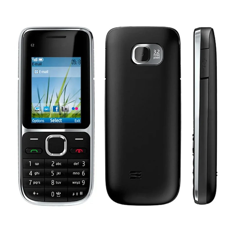 Refurbished Nokia C2-01 Networ - Chargers ulasan dan harga